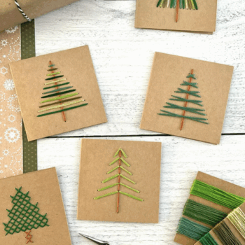Fall Art Series #3 - Holiday Card Workshop on Sunday November 22, 10-11 AM