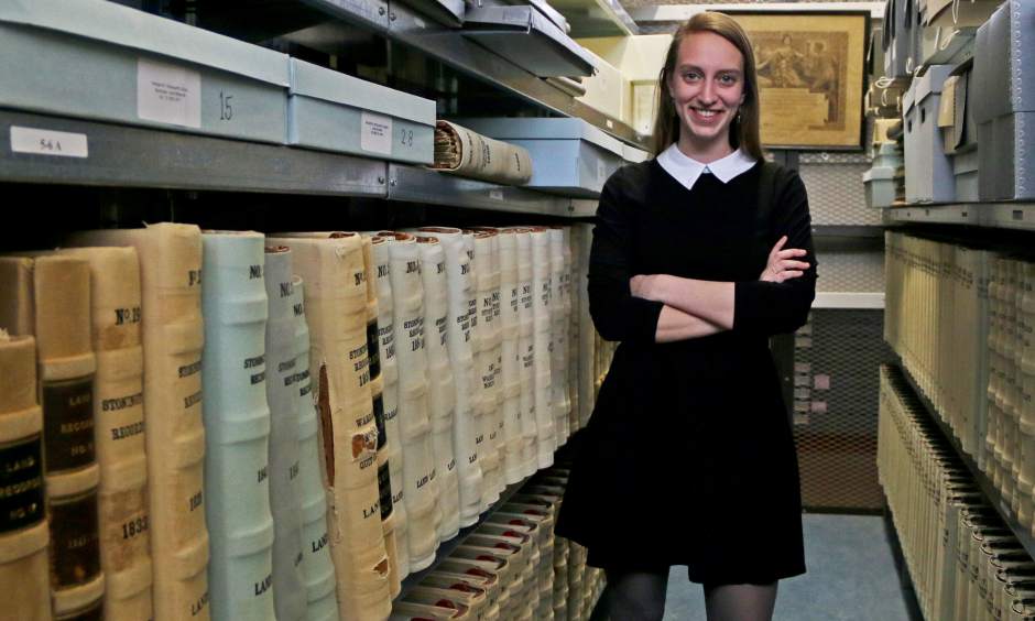 New Stonington Historical Society librarian, a Hope Valley native, raring to go